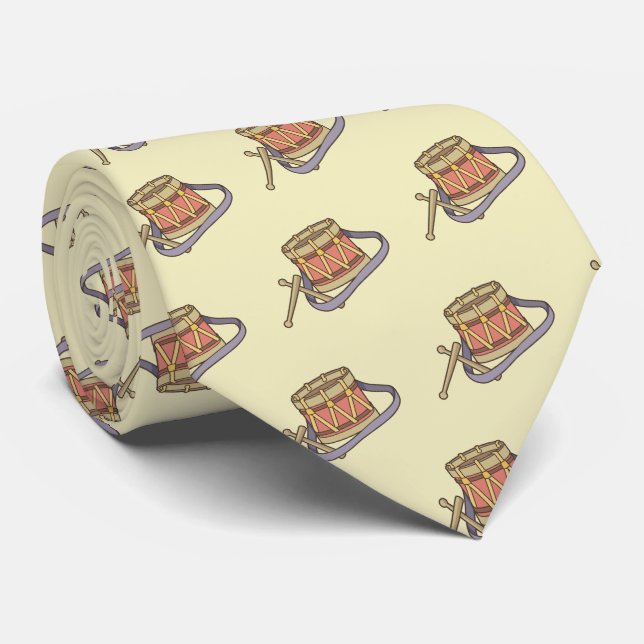Gravata Tambor de Brinquedo (Rolled)