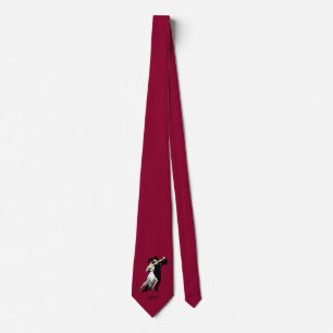 Gravata Tango Dancers Neck Tie, estilo Vintage