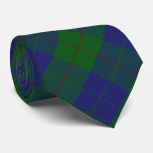 Gravata Tartan da caça do monograma da letra B de Barclay