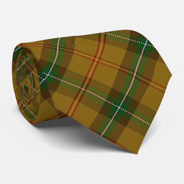 Gravata Tartan do Canadá - Saskatchewan (Rolled)