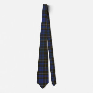 Gravata Tartan do clã da cisne