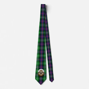Gravata Tartan e Sporran de Sutherland do clã