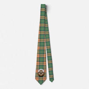 Gravata Tartan e Sporran do Pollock do clã