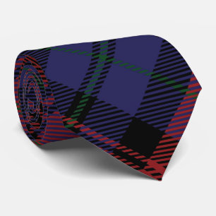 Gravata Tartan Elegante Russo da Xadrez Clássica