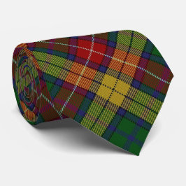 Gravata Tartan escocês do monograma de Buchanan B do clã