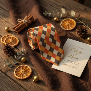 Gravata Tartan Pattern