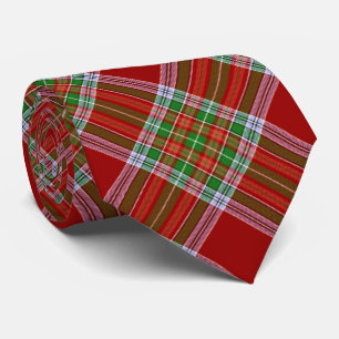 Gravata Tartan Plaid Escocês do Clã MacBain