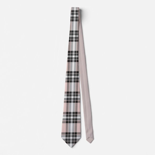 Gravata Tartan print (Frente)