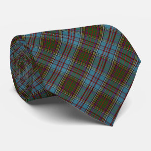 Gravata Tartan Xadrez Clan Anderson Escocês