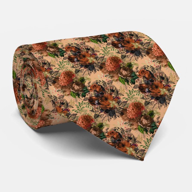 Gravata Tartaruga de Abelha de Verão (Rolled)