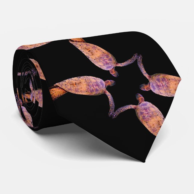 Gravata Tartaruga marinha havaiana (Rolled)