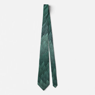 Gravata Teal Green Tartan Feather Tie