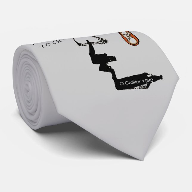 Gravata Teardrop Perda de Bebê (Rolled)