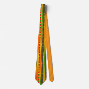 Gravata Tecido com Orgulho: Kente Heritage Tie