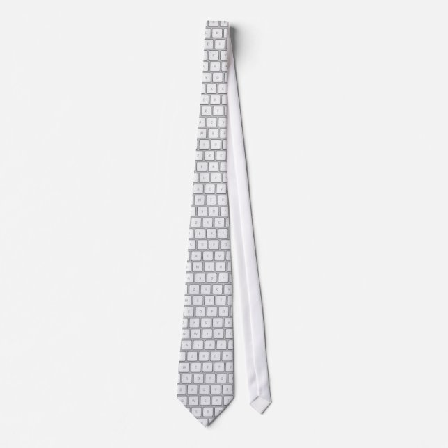 Gravata Teclado QWERTY do OPUS (Frente)