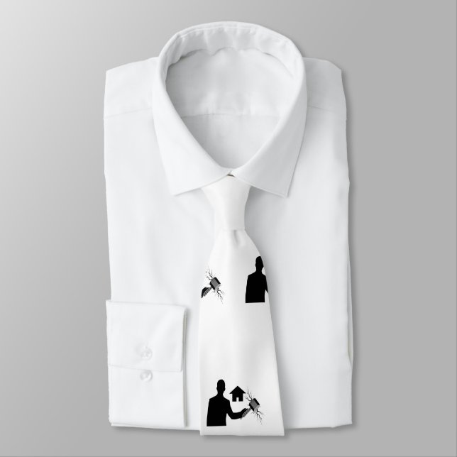 GRAVATA TEMPO DO PESCOÇO DE THOR REAL (Amarrado)