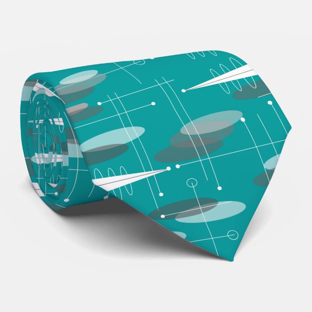 Gravata Tempos atômicos modernos do século Médio (Rolled)