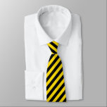 Gravata Tendência Elegante Modelo com Faixa Amarela Preta<br><div class="desc">Modelo Lixado-Amarelo Negro Tendy Modern Clássico Moderno do Pescoço.</div>