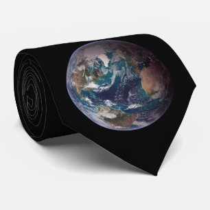 Gravata Terra Marble Azul (Hemisfério Oeste)