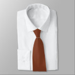 Gravata Terracotta Brown Oculta Iniciais Cor Sólida<br><div class="desc">Terracotta Brown Ocultou Iniciais Cor Sólida. Para a festa do noivo de casamento ou uso diário, com as iniciais Idden na parte traseira, que você pode facilmente personalizar ou excluir se não for necessário. Pode ser alterado para qualquer cor de sua escolha através da opção Personalizar mais, ou envie-me uma...</div>