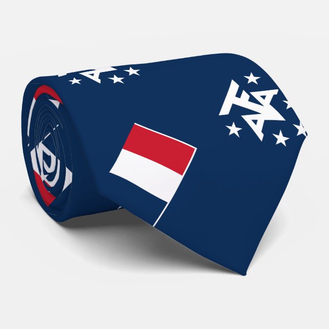 Gravata Terras Austrais e Antárticas Francesas (Rolled)