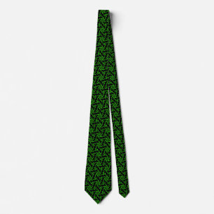 Gravata Terrazzo Star v1 - verde
