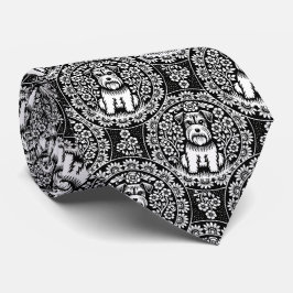 Gravata Terrier Puppies Schnauzers Neck Tie