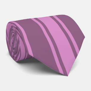 Gravata Teste padrão Funky da listra fúcsia antiga da co