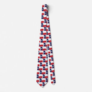 Gravata Texas Flag Tie