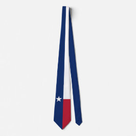 Gravata Texas Lonestar Flag Tie