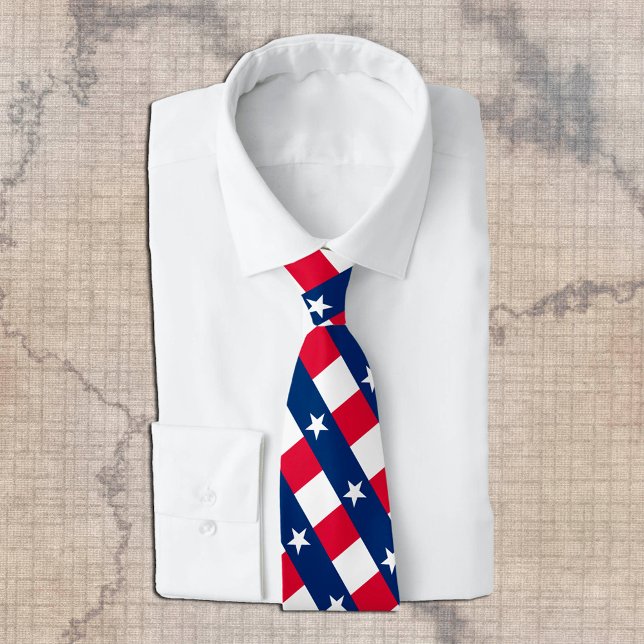 Gravata Texas Ties, fashion USA, Texas Flag business (Criador carregado)