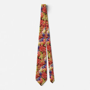Gravata Texas Wildflower Neck Tie