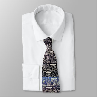 Gravata The Amazing Names of Jesus Christ Men's Neck Tie