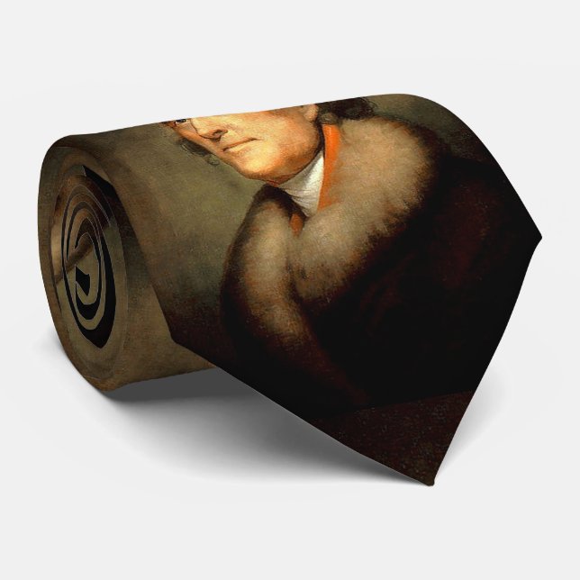 Gravata Thomas Jefferson de Rembrandt Peale - Circa 1805 (Rolled)