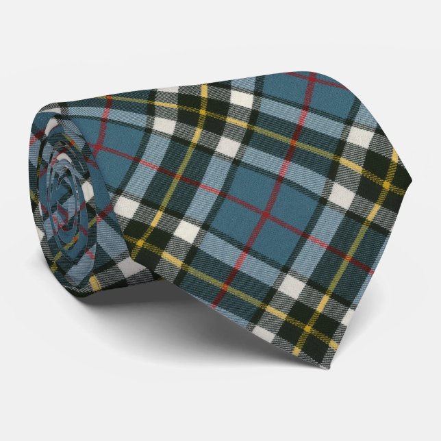 Gravata Thomson Blue Original Scottish Tartan (Rolled)