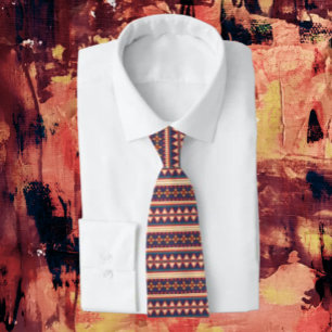 Gravata Threads nômadas   Aztec Pattern Necktie