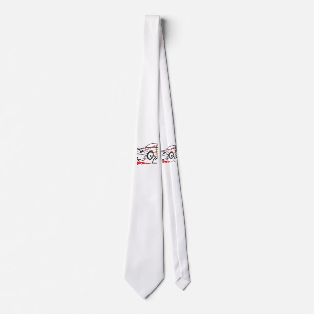 Gravata Throw Pillow Fast Dreams –Racing Car Pillow Design (Frente)