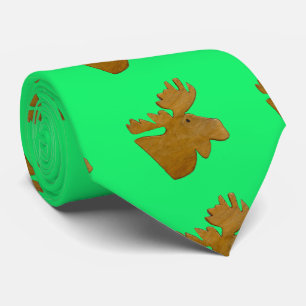 Gravata Thunder_Cove da Cabeça de Alce