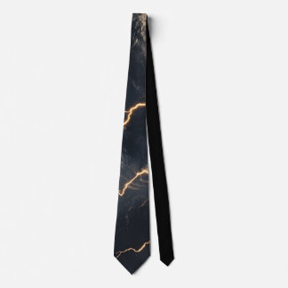 Gravata Thunderstorm Tie/Krawatte mit Blitzd