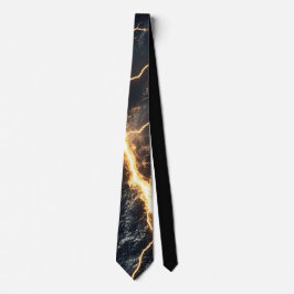 Gravata Thunderstorm Tie/Krawatte mit Blitzd
