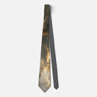 Gravata Thunderstorm Tie/Krawatte mit Blitzd
