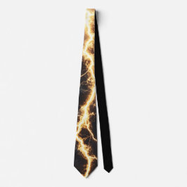 Gravata Thunderstorm Tie/Krawatte mit Blitzd
