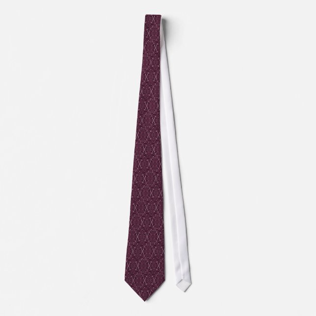 Gravata Tie Alluring - Maroon (Frente)