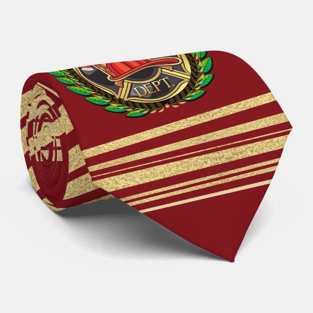 Gravata Tie Bombeiro (Rolled)