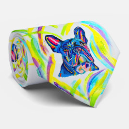 Gravata Tie Bulldog Francês