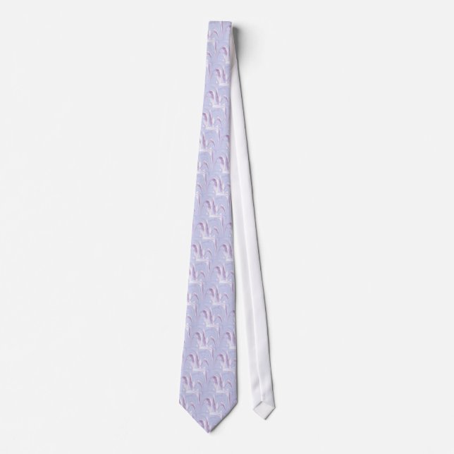Gravata Tie Cattails - Periwinkle (Frente)