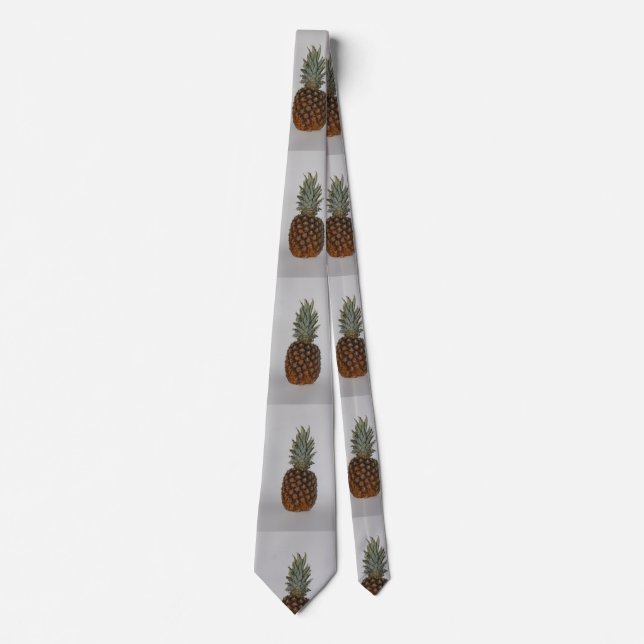 Gravata TIE Colorida do Abacaxi (Frente)