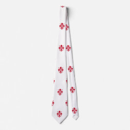 Gravata Tie com a bandeira de Florença, Itália