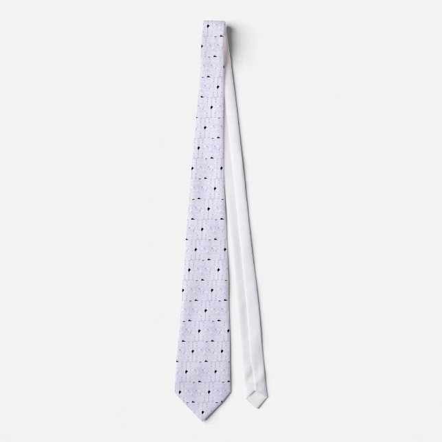 Gravata Tie Daisy - Azul Claro (Frente)