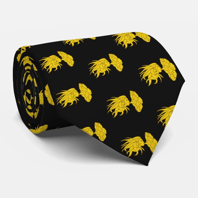 Gravata Tie de Crachá de Populações SCA Darton (Rolled)